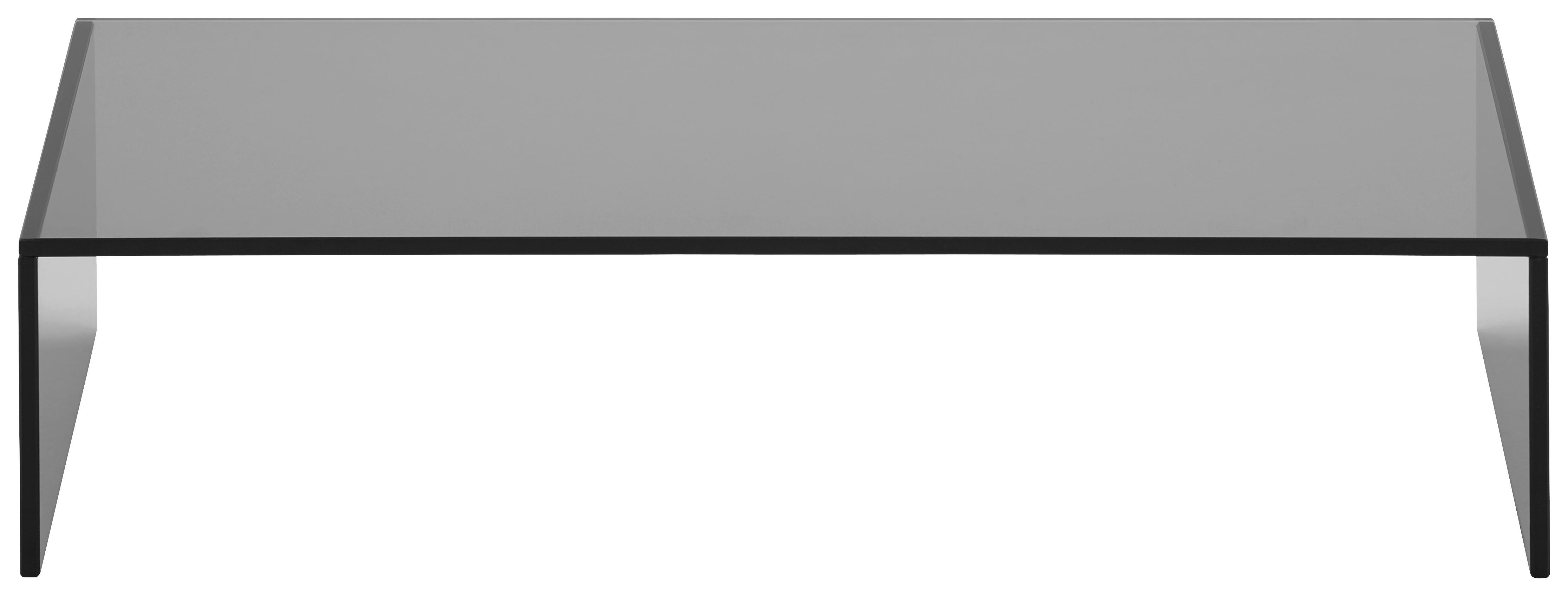 TV-podstavec UNIVERSAL - tmavosivá, sklo (60/14/30cm) - Mömax