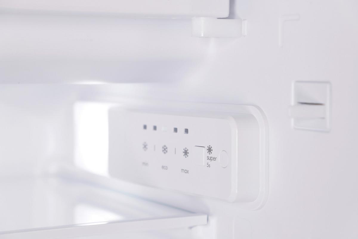 Kühlschrank Respekta Karlsson Weiß B: 54cm - Weiß, Basics, Glas/Metall (54/87,5/54,5cm) - Respekta