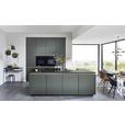 Einbauküche Eastbourne Frei Planbar In Mineralgrün - Grau/Grün, MODERN, Holzwerkstoff - Vertico