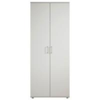 Kleiderschrank Olli Ii Weiß, B: 80 Cm - Weiß, KONVENTIONELL, Holzwerkstoff (80/196/54cm)