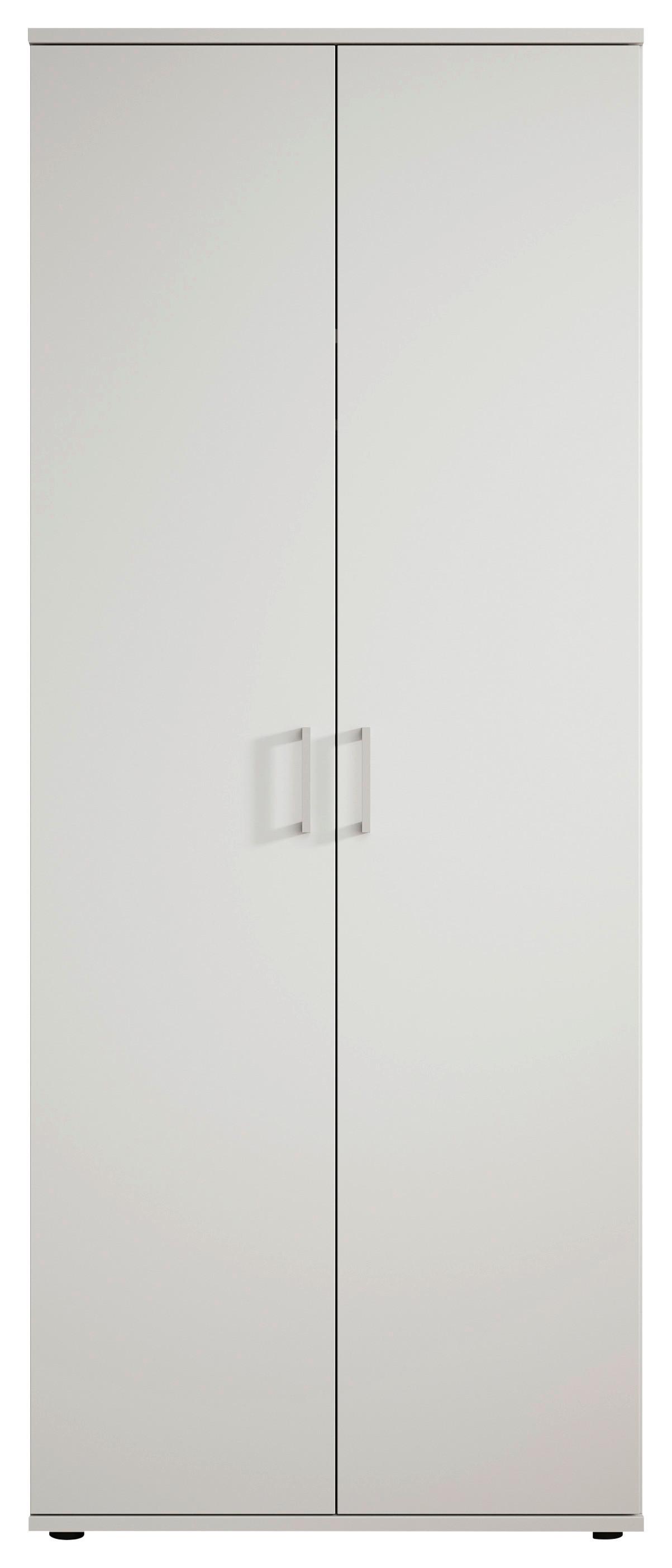 Drehtürenschrank 80cm Olli II Weiß