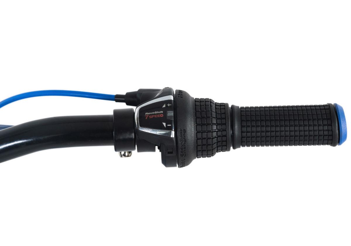 Mountainbike Fully 26 Zoll Topspin 21 Gänge - Blau/Schwarz, Basics, Metall (180/70/100cm) - KS Cycling