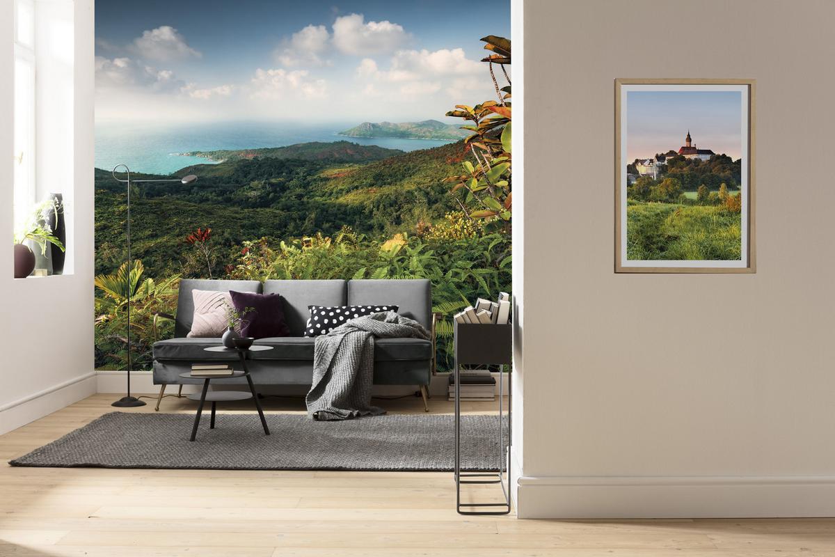 Fototapete Heavens Balcony - Multicolor, Trend (450/280cm)