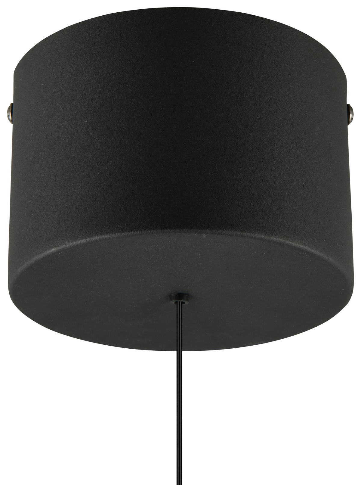 ZÁVĚSNÉ LED SVÍTIDLO SESTINE - bílá/černá, Moderní, kov/plast (11/150cm) - Mömax