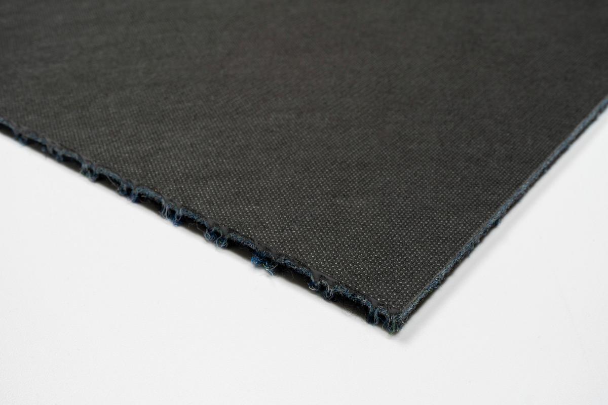 Teppichfliese Blau Centaur 50x50 cm Florhöhe 4 mm - Blau, Basics, Textil (50/50cm)