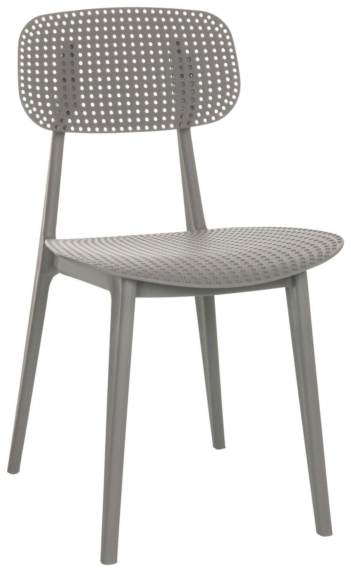 Gartensessel Artifo Hol Kunststoff - Grau, Basics, Kunststoff (42/79/51cm) - MID.YOU