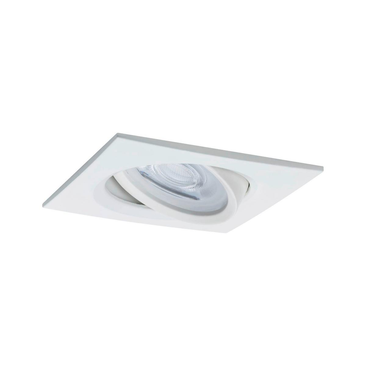 Deckenleuchte 3er-Set B: 8,4 cm 1-Flammig, Quadratisch - Basics (8,4cm) - Paulmann
