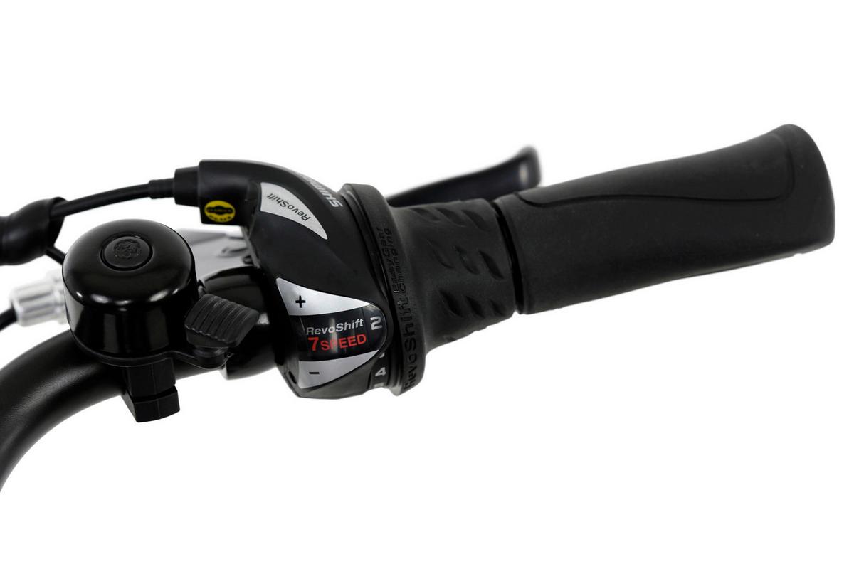 Elektrofahrrad 28 Zoll, 80 Km - Schwarz, MODERN, Metall