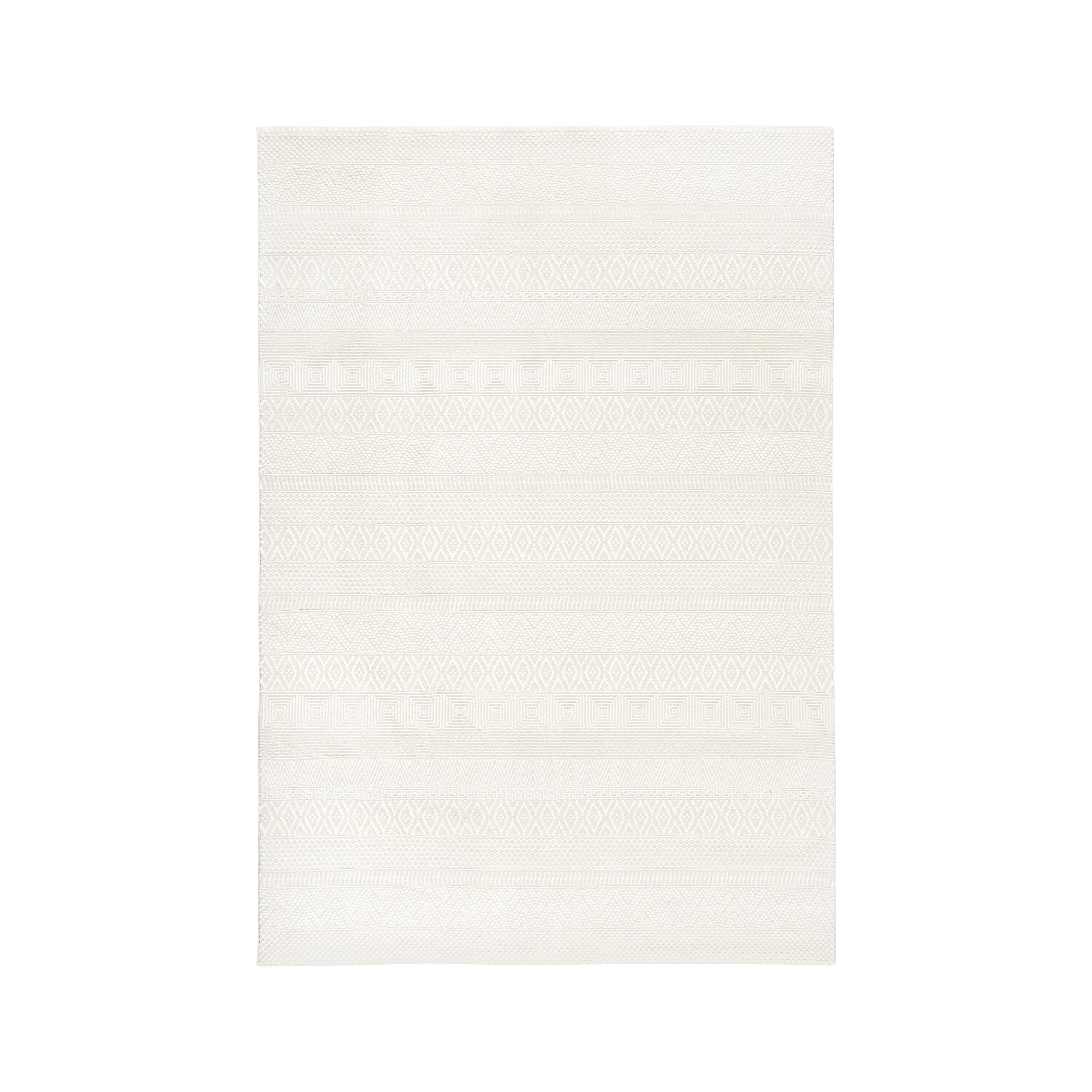 Tkaný koberec SIGN, š/d: 160/230cm - krémová, Romantický / Rustikální, textil (160/230cm) - Mömax