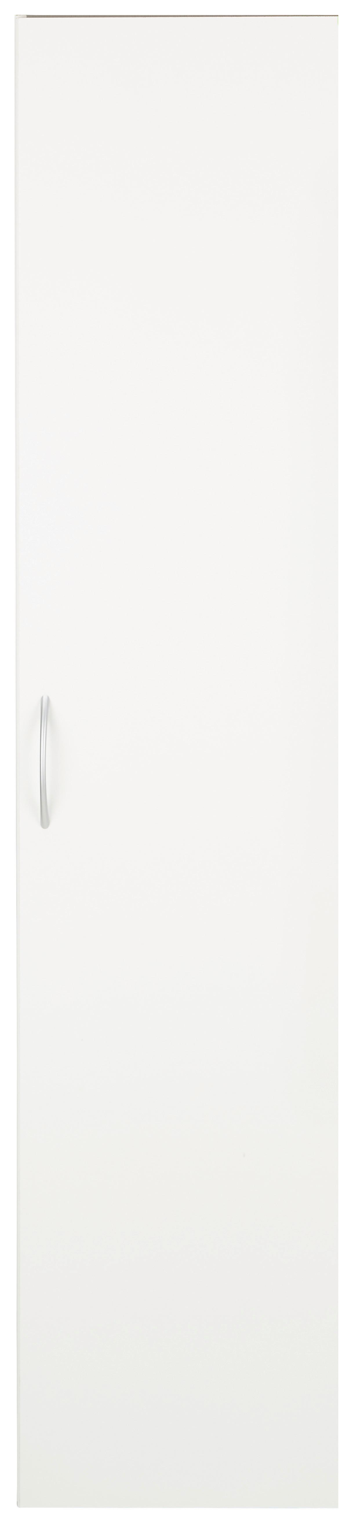 VIACÚČELOVÁ SKRIŇA MRK - biela/hliníková, Konventionell, kompozitné drevo/plast (40/185/40cm) - Mömax