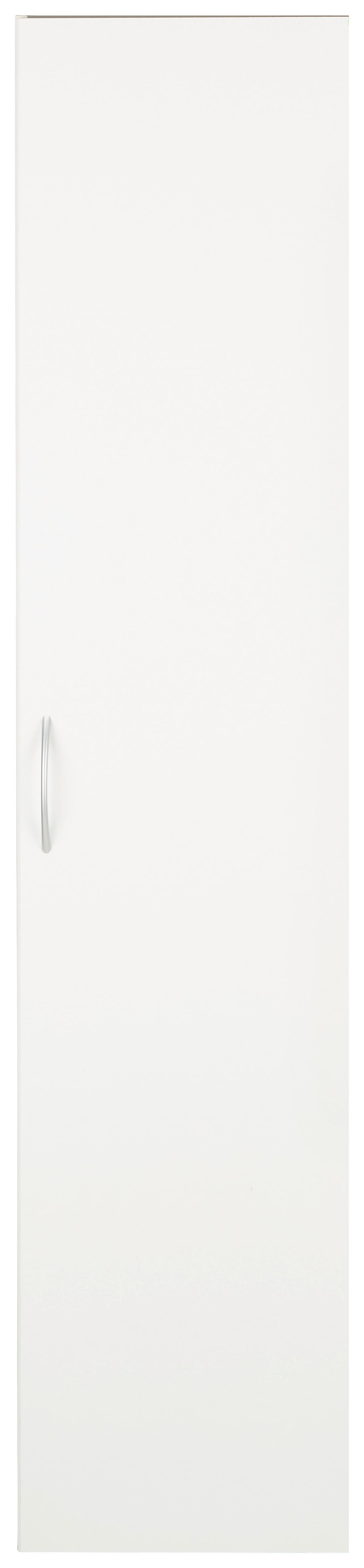 VIACÚČELOVÁ SKRIŇA MRK - biela/hliníková, Konventionell, kompozitné drevo/plast (40/185/40cm) - Mömax