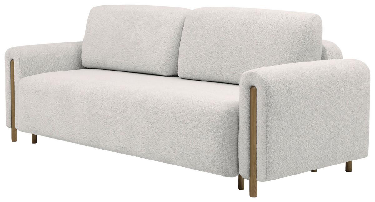 Schlafsofa Arcadova Beige B: 244cm - Eichefarben/Beige, Design, Textil (244/97/97cm) - MID.YOU