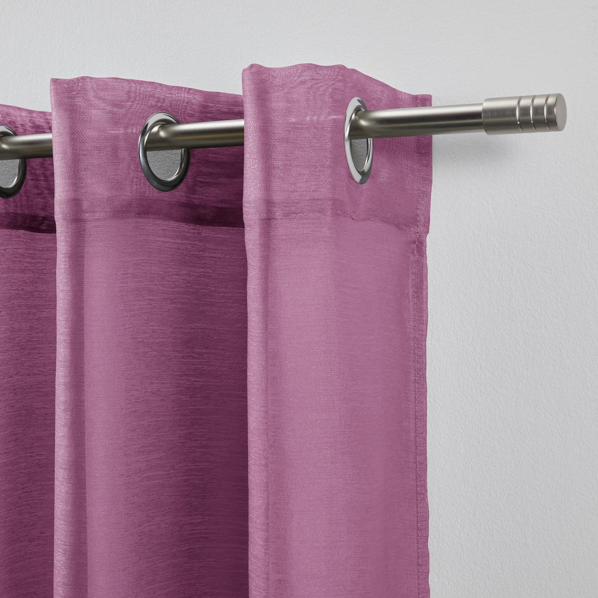 ZÁVĚS S OČKY DOLLY, 140/245 cm - šedá/antracitová, textil (140/245cm) - Modern Living