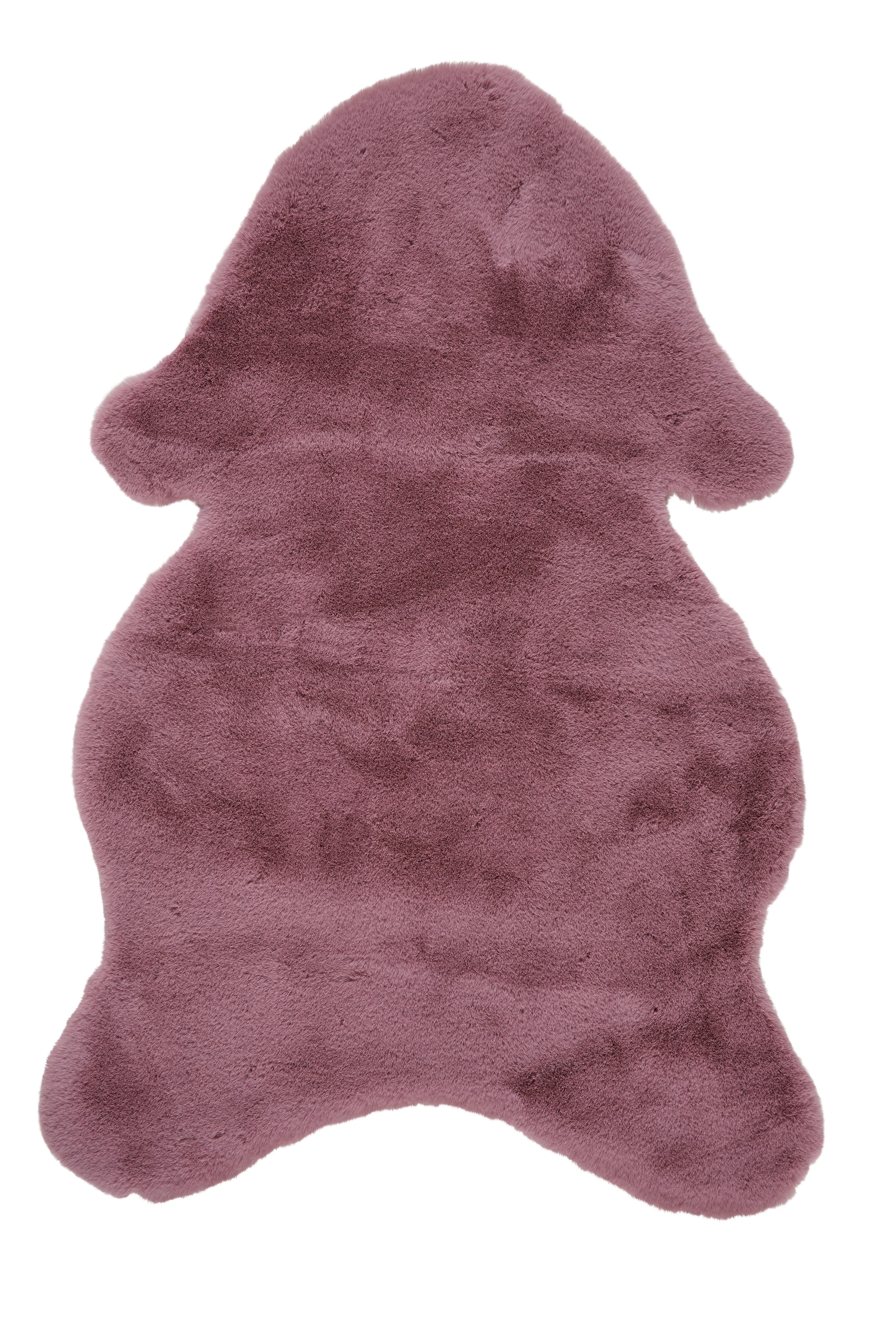 Umělá Kožešina Marlene, 90/60cm, Růžová - růžová, kožešina/textil (90/60cm) - Modern Living