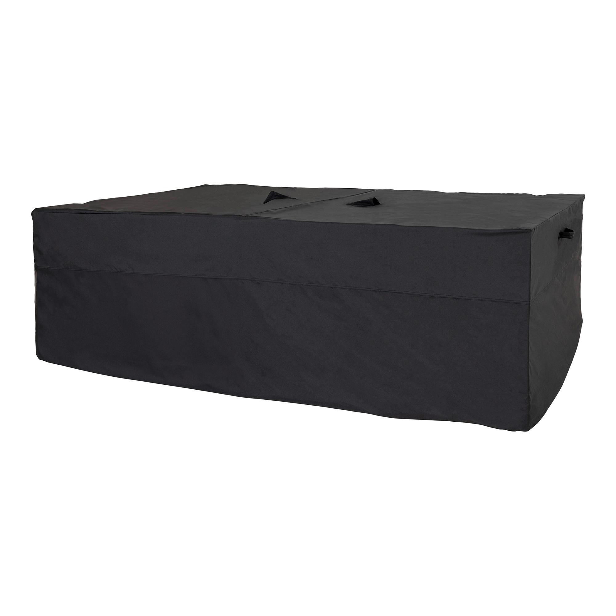 Schutzhülle Luxury Schwarz B: 210 Cm - Schwarz, MODERN, Kunststoff (210/95/180cm) - MID.YOU