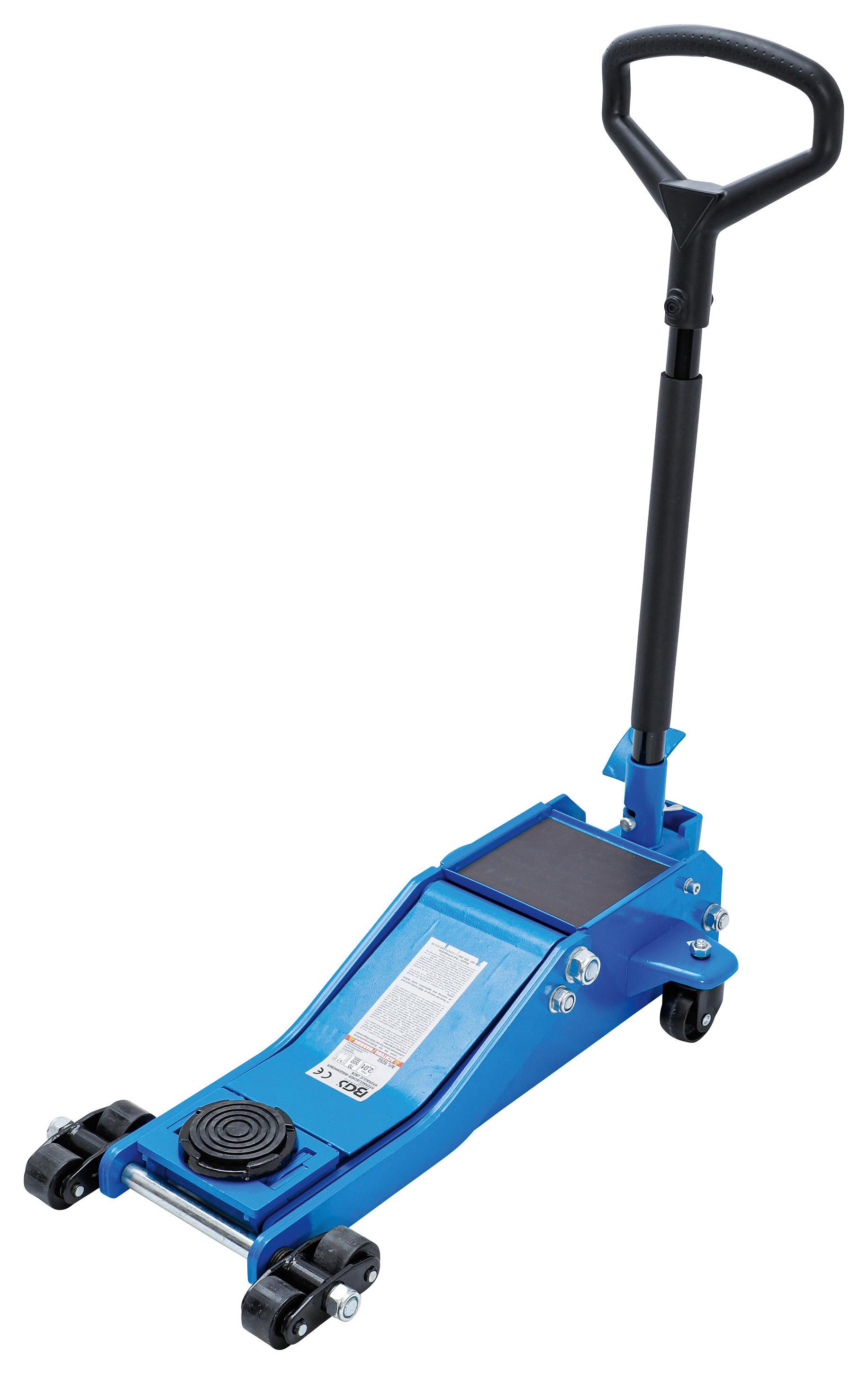 Rangier-Wagenheber hydraulisch Blau/Schwarz B: 36 cm - Blau/Schwarz, Basics (36/21,4/82,2cm)