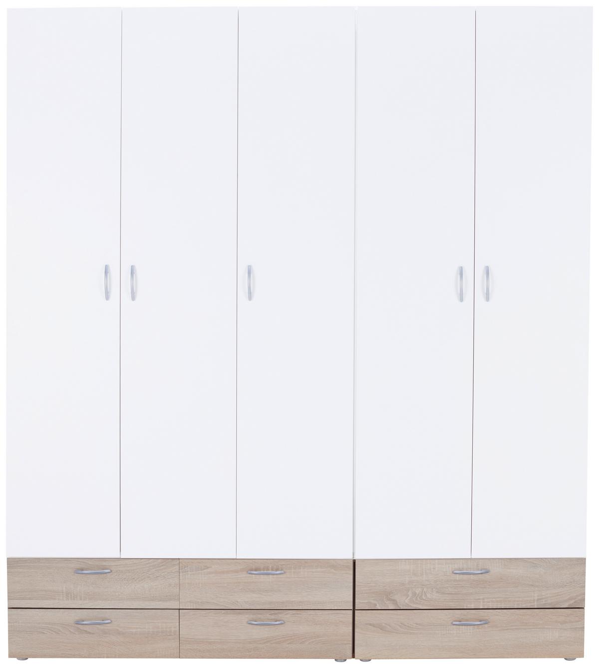 Schubladenboxe Basic Sonoma Eiche Dekor 4 Laden - Sonoma Eiche, KONVENTIONELL, Holzwerkstoff (110,7/35/51,9cm)