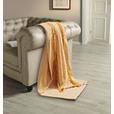 Tagesdecke Ines 140x210 cm Senf, Baumwolle - Gelb, ROMANTIK / LANDHAUS, Textil (140/210cm) - James Wood