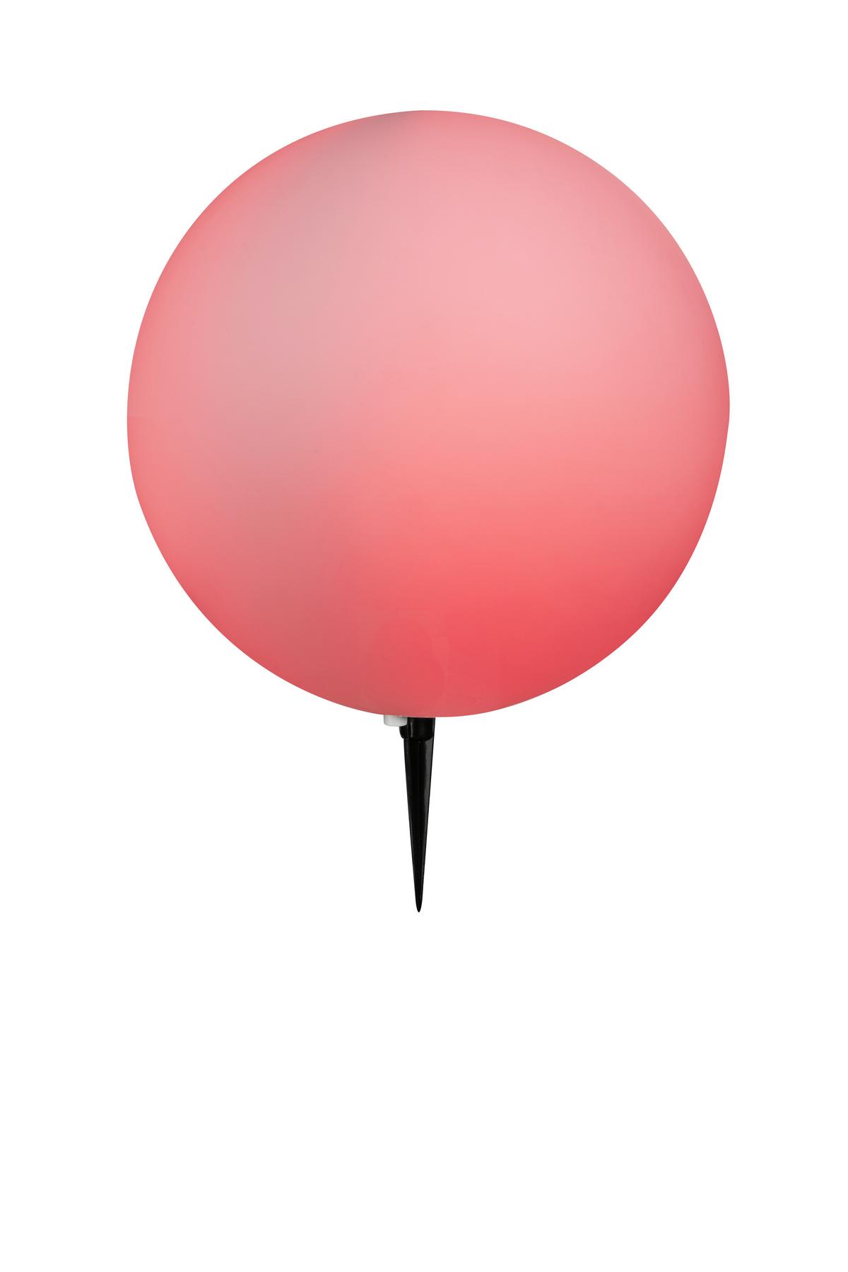 Außenstehleuchte 31776 Toula - Schwarz/Weiß, Design, Kunststoff (40/56cm) - Globo