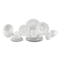 KOMBINOVANÝ SERVIS ROSEMARY - biela, Konventionell, keramika (32.5/28/28cm) - Mömax