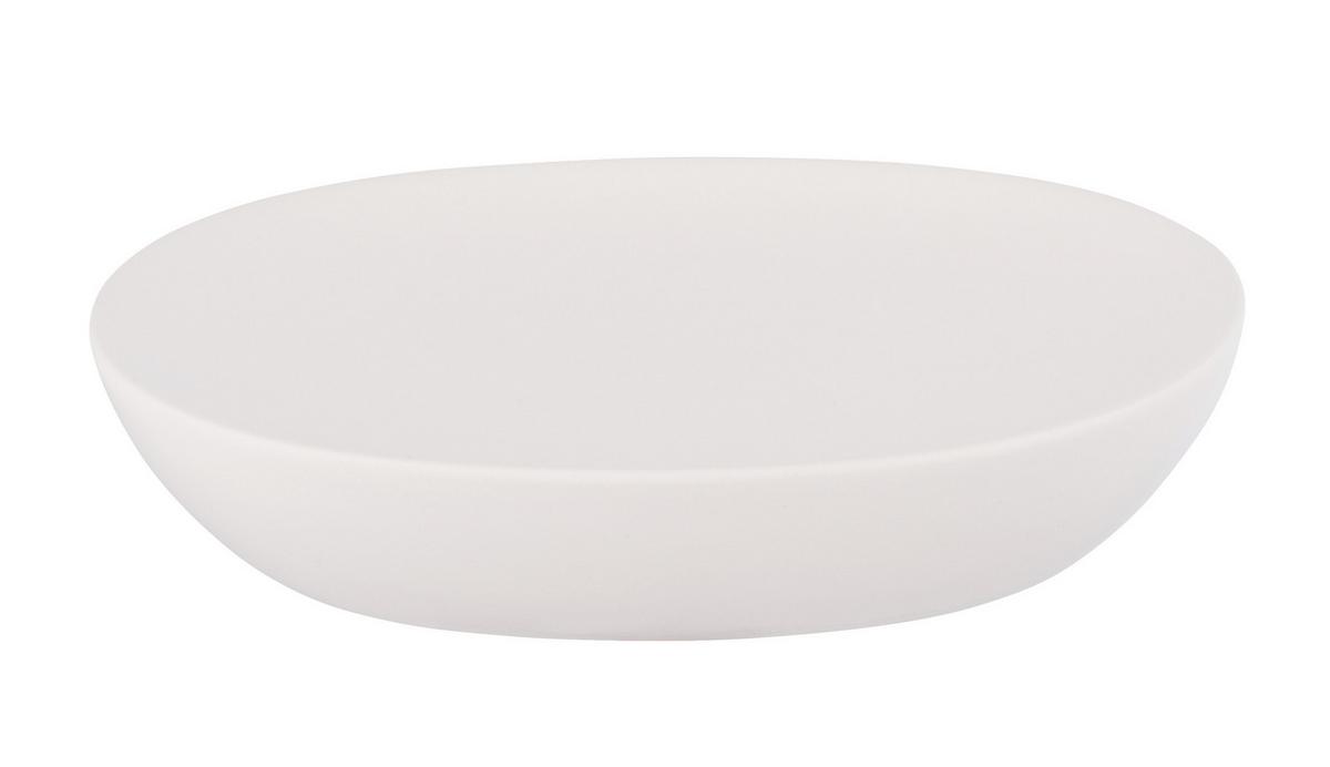Szappantartó Allstar Olinda 70189400 - fehér, Modern, kerámia (12/3/8,5cm) - Wenko