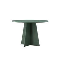 ESSTISCH Bootcut Olivgrün D: 110 cm - Olivgrün, MODERN, Holz (110/75cm) - Livetastic