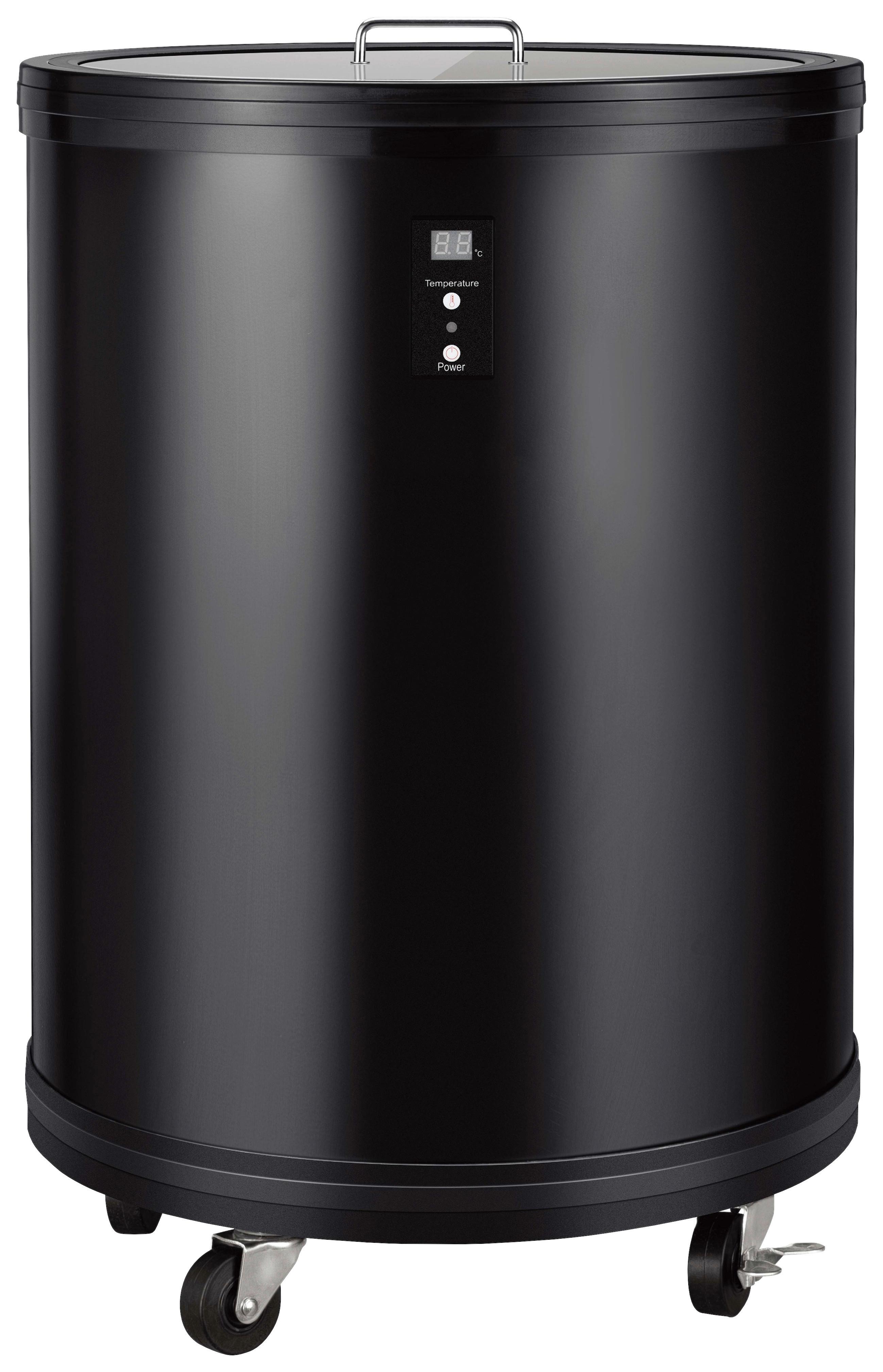 Party-Kühlschrank Pc 1030 Schwarz 30 L Freistehend - Schwarz, KONVENTIONELL (42,5/62cm) - Nabo
