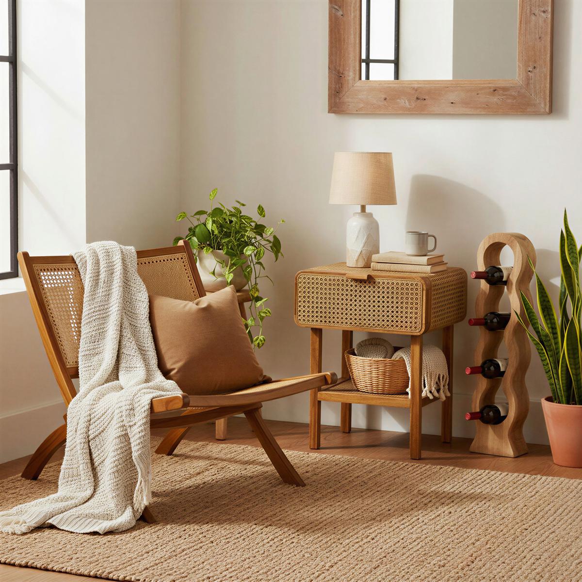 STUHL Naturfarben B: 65cm - Naturfarben, Design, Holz (65/75/83cm) - MID.YOU