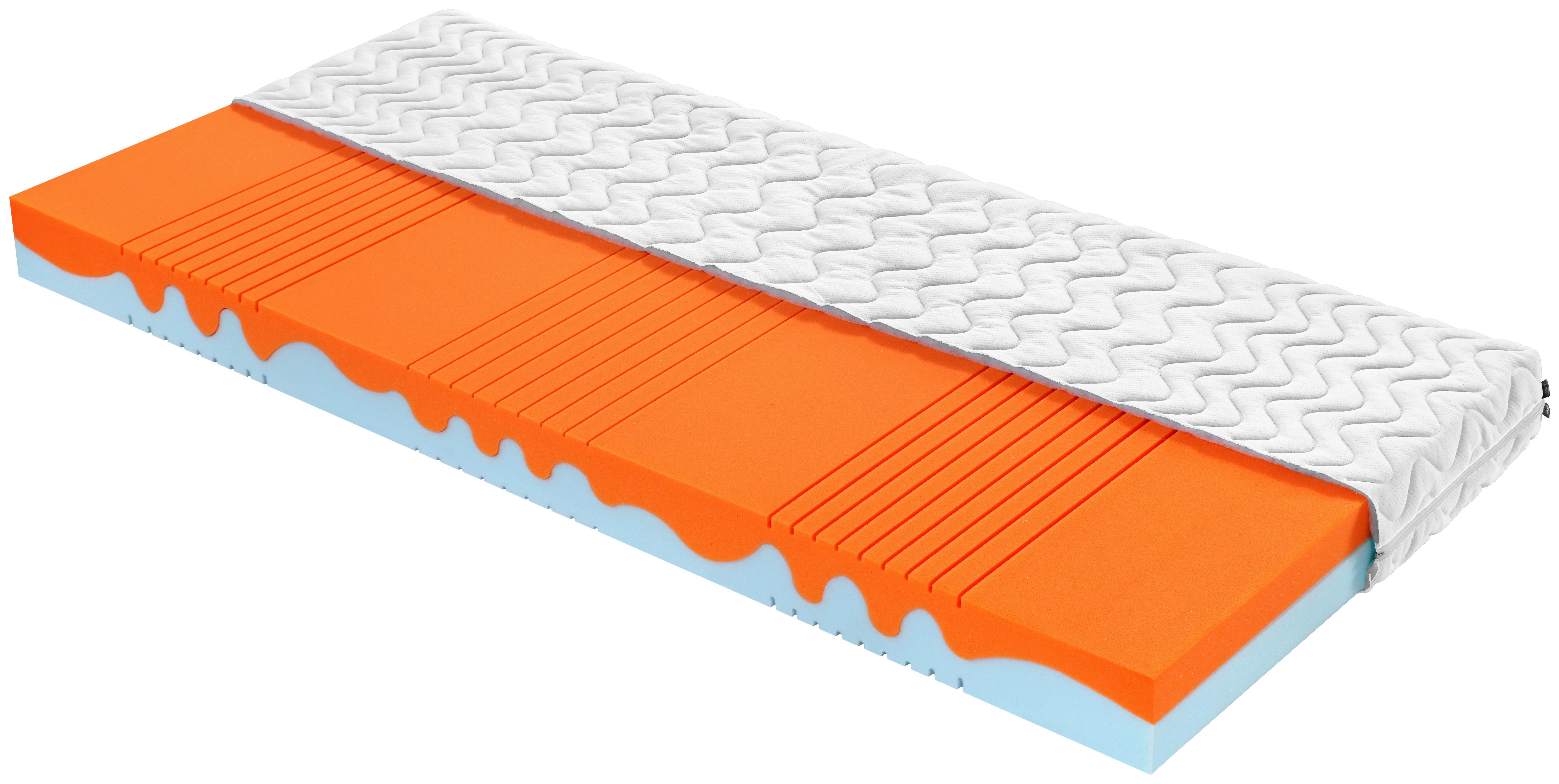 Matrac pre mládež Color Kid White, 90/200cm, biely poťah - biela, textil (90/200cm) - Primatex