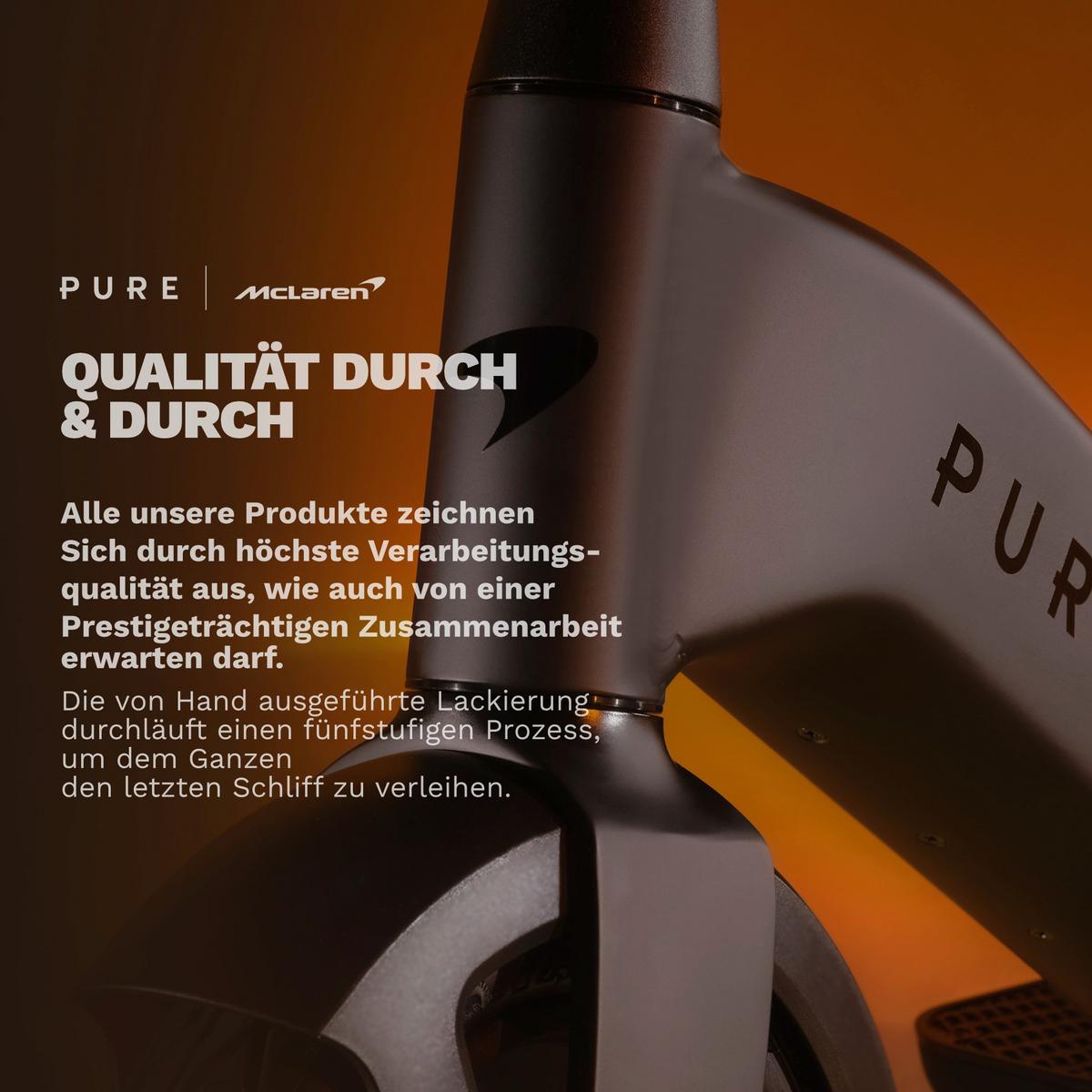 Elektroscooter CS-PURE-ADV-MCL -PA, StVO Konform - Orange, Basics, Metall (60/108/104cm)