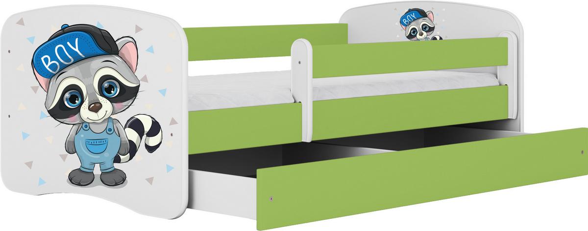 Kinder-/Juniorbett Babydreams inkl. Matratze 80x160 - Birkefarben/Weiß, MODERN, Holz/Holzwerkstoff (80/160cm) - MID.YOU