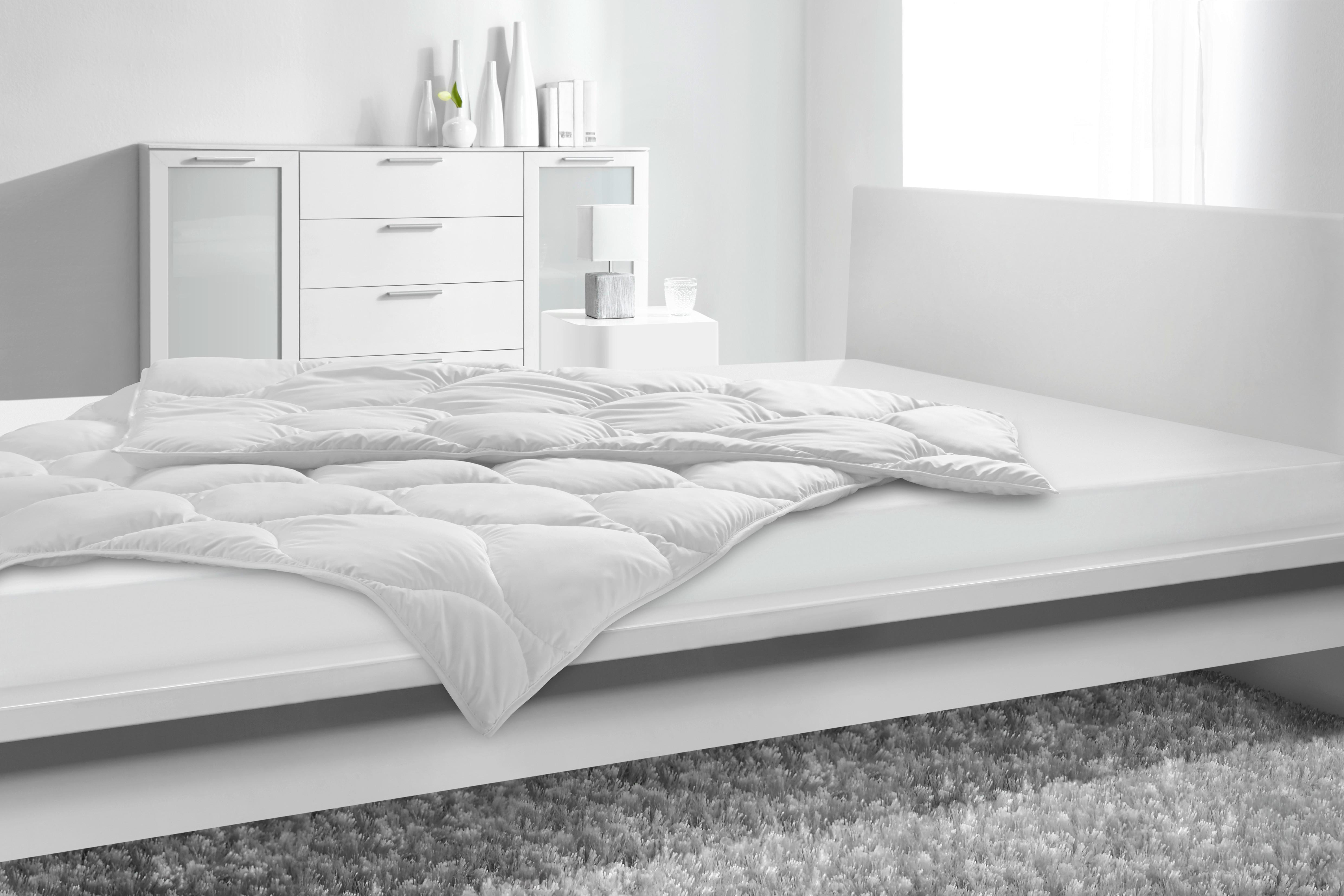 PRIKRÝVKA ALOE VERA XXL - biela, textil/plast (200/220cm) - Nadana
