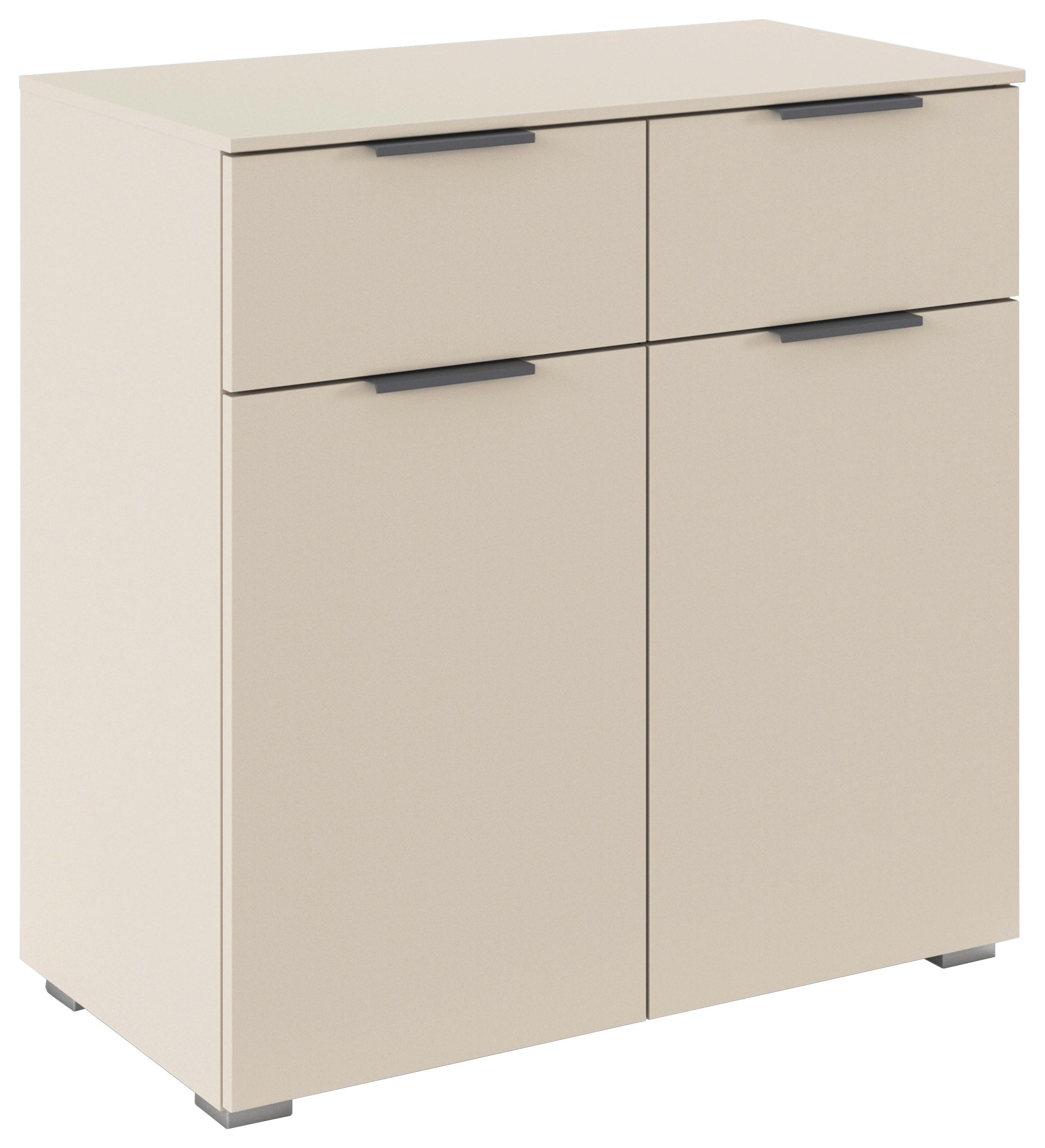 Kommode Alabama Super Champagnerfarben, B: 80cm - Champagner, Trend, Holzwerkstoff (80/81/42cm)