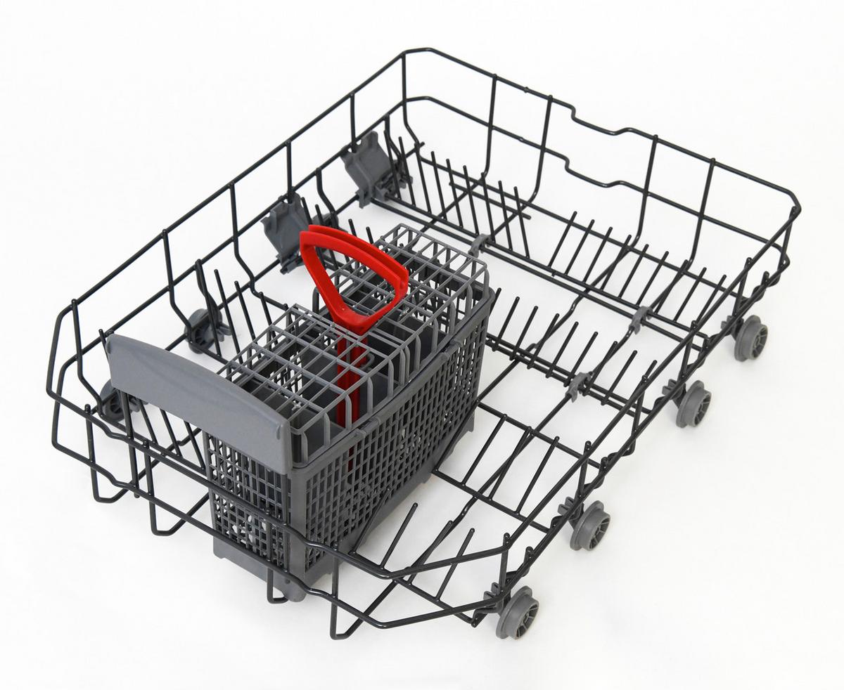 Einbau-geschirrspüler Qw-hs12s 47es-De B:44,8 Teilintegriert - Edelstahlfarben, Basics (44,8/82/57cm) - Sharp