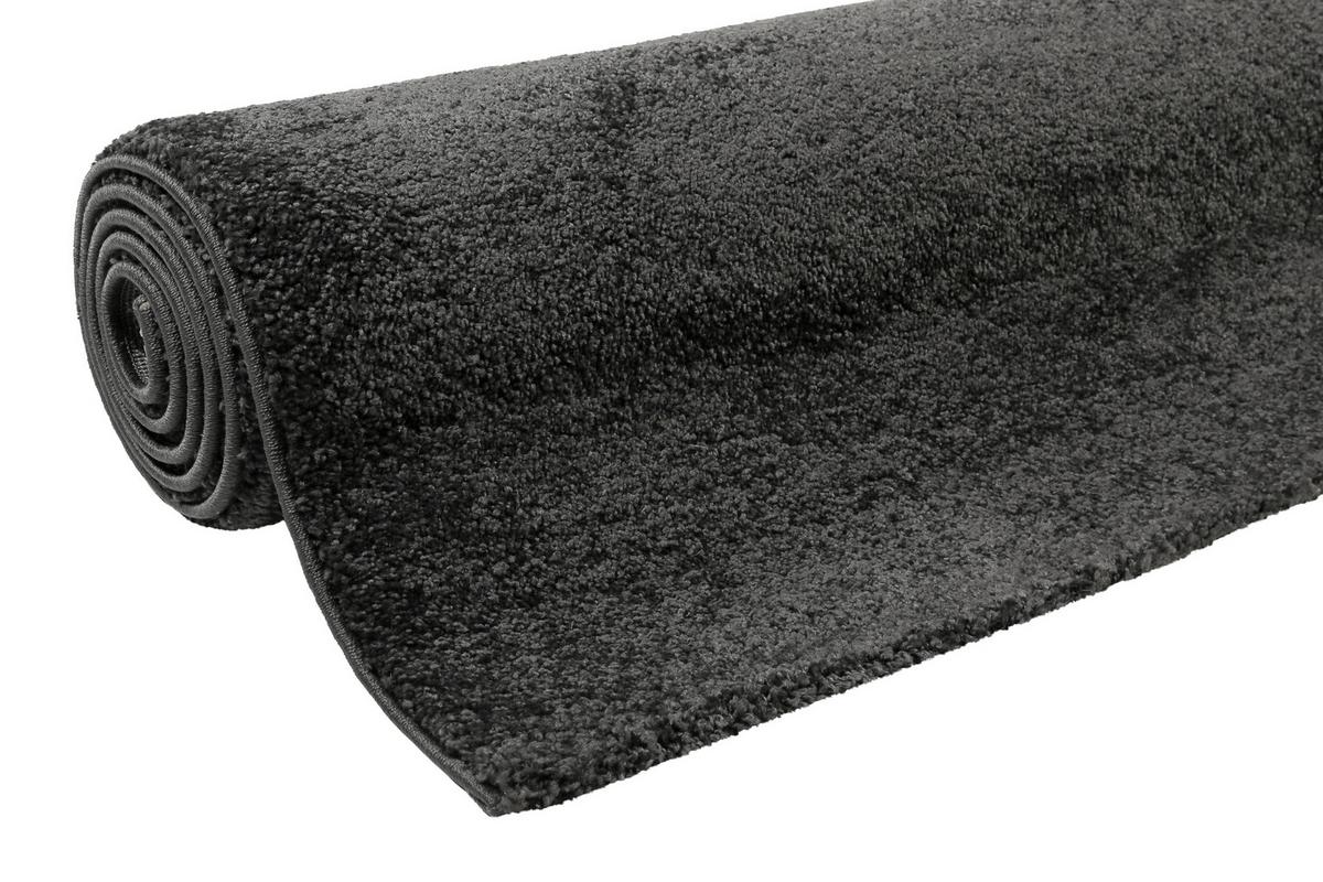 Webteppich Anthrazit California BxL: 160x225 cm - Anthrazit, KONVENTIONELL, Textil (160/225cm) - Esprit