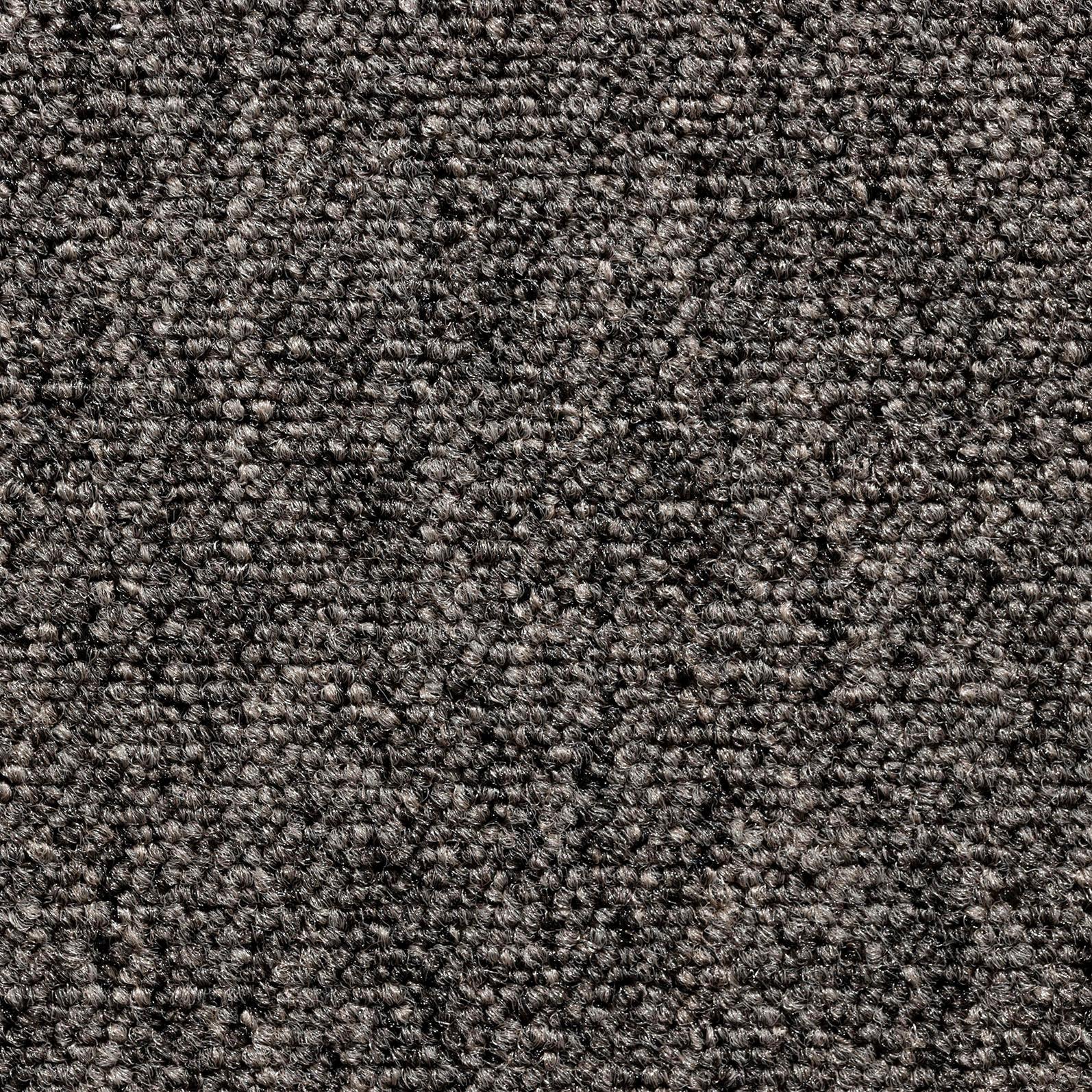 Teppichfliese Graubraun Sparkle 50x50cm Florhöhe 3,5mm - Graubraun, Basics, Textil (50/50cm)
