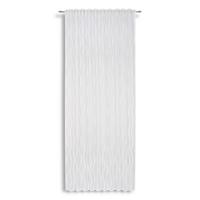 Vorhang mit Schlaufen und Band Elsa 140x245 cm Weiß - Weiß, MODERN, Textil (140/245cm) - Luca Bessoni