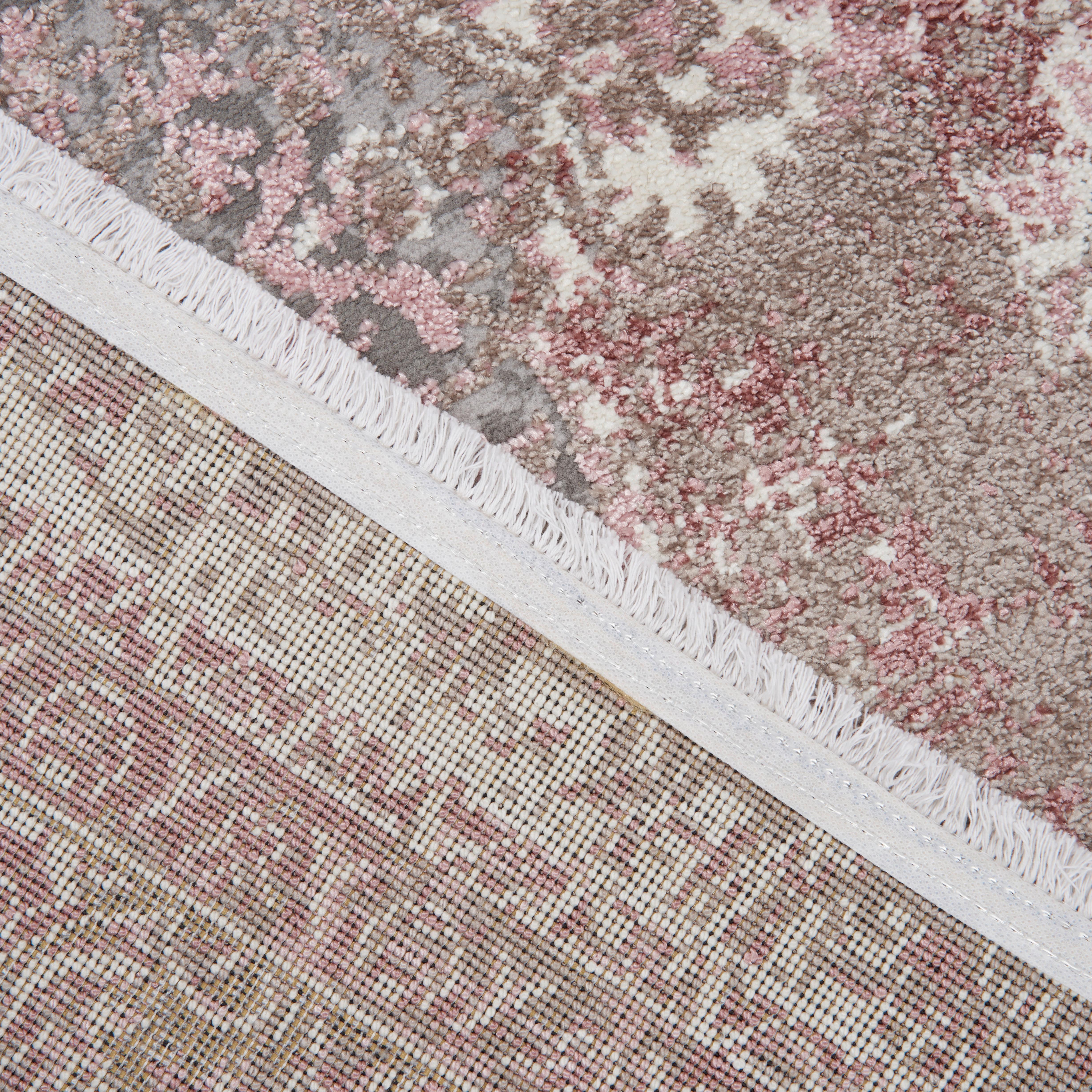 Tkaný Koberec Marcus 3, 160/230cm, Ružová - ružová, textil (160/230cm) - Modern Living