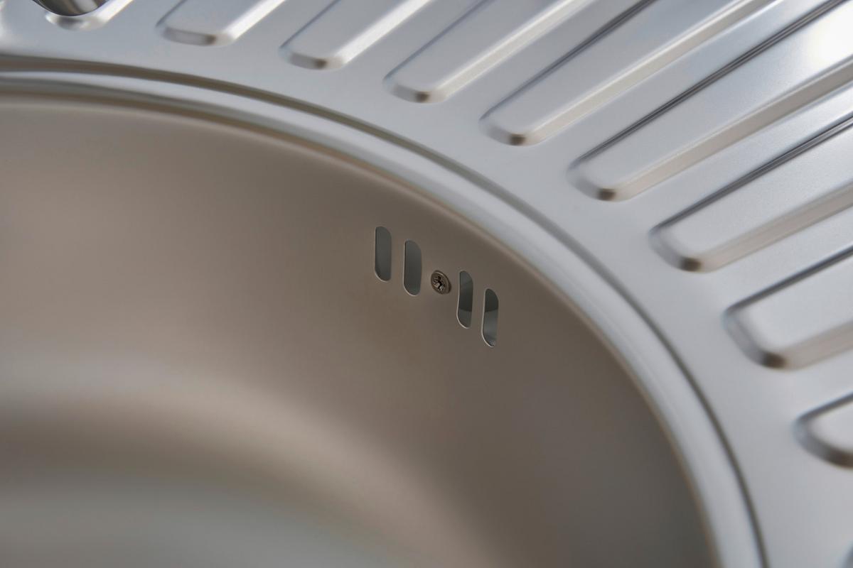 Spüle Respekta Einbauspüle 77x48 - Edelstahlfarben, Trend, Metall (77/20/48cm) - Respekta