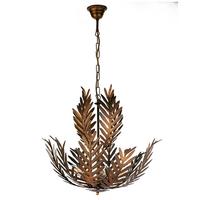 Hängeleuchte 4996/5b - Bronzefarben, Natur, Metall (55/105cm)