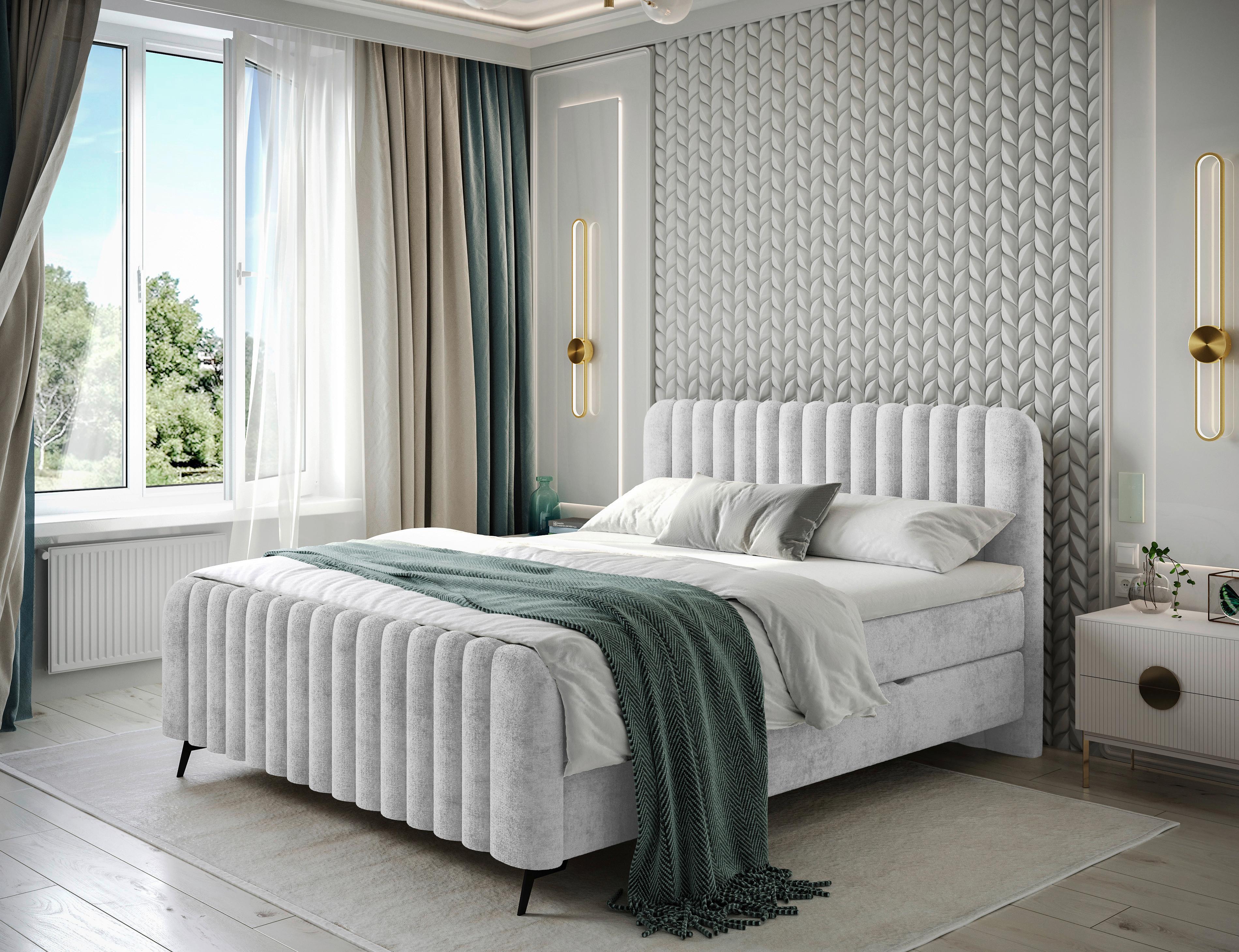 Boxbett mit Topper & Bettkasten 180x200 Liam