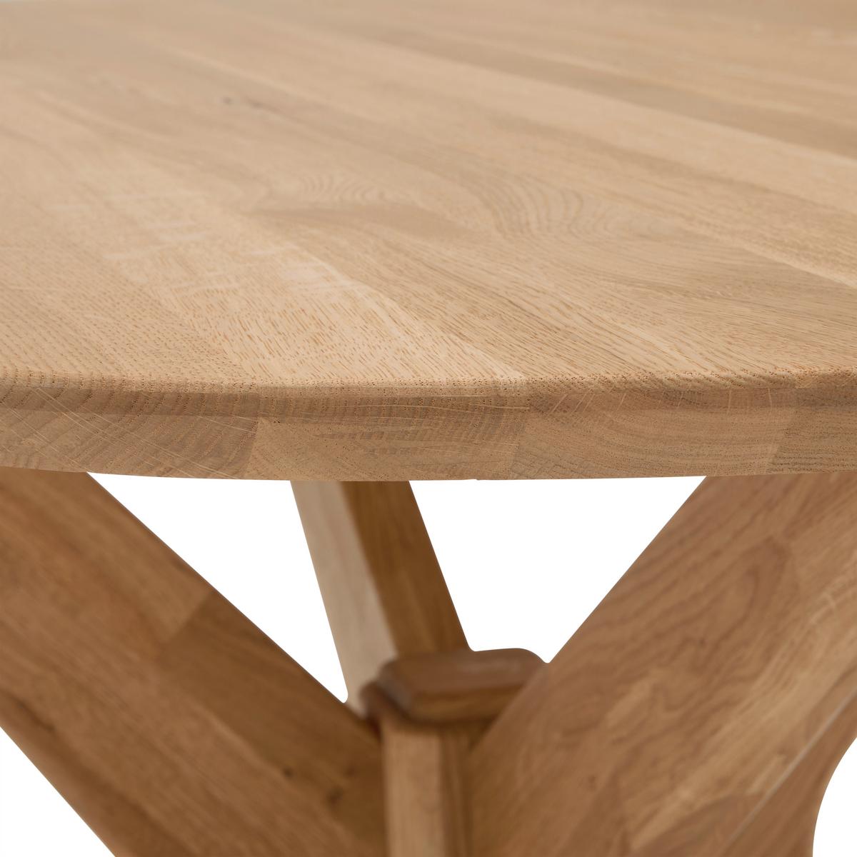 Jídelní stůl Jefferson dub masiv 160cm - divoký dub, Moderní, dřevo (160/75/90cm) - Premium Living