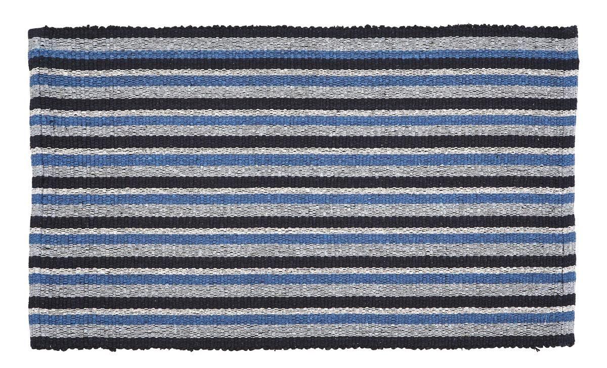 Teppich Vorleger Verschiedene Farben Streak 50x80 cm - Blau/Pink, KONVENTIONELL, Textil (50/80cm) - Ondega