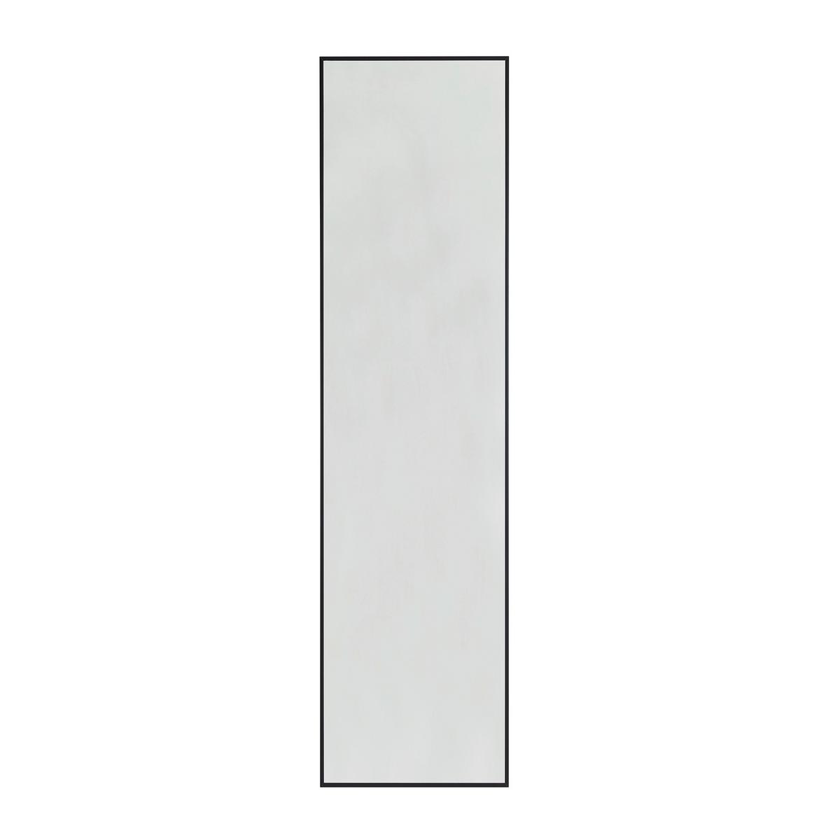 Standspiegel Schwarz B: 40 cm - Schwarz, Design, Glas/Metall (40/150/2cm) - Livetastic