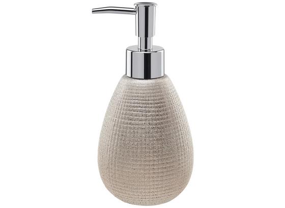 Dávkovač Mydla Pam - šampanské, Moderný, kameň (8,5/8,5/17cm) Dávkovač Mydla Pam - šampanské, Moderný, kameň (8,5/8,5/17cm)