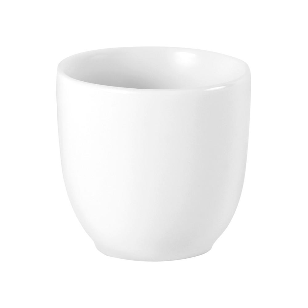 Kalíšek Na Vejce Katarina - bílá, Konvenční, keramika (5/4,6cm) - Modern Living