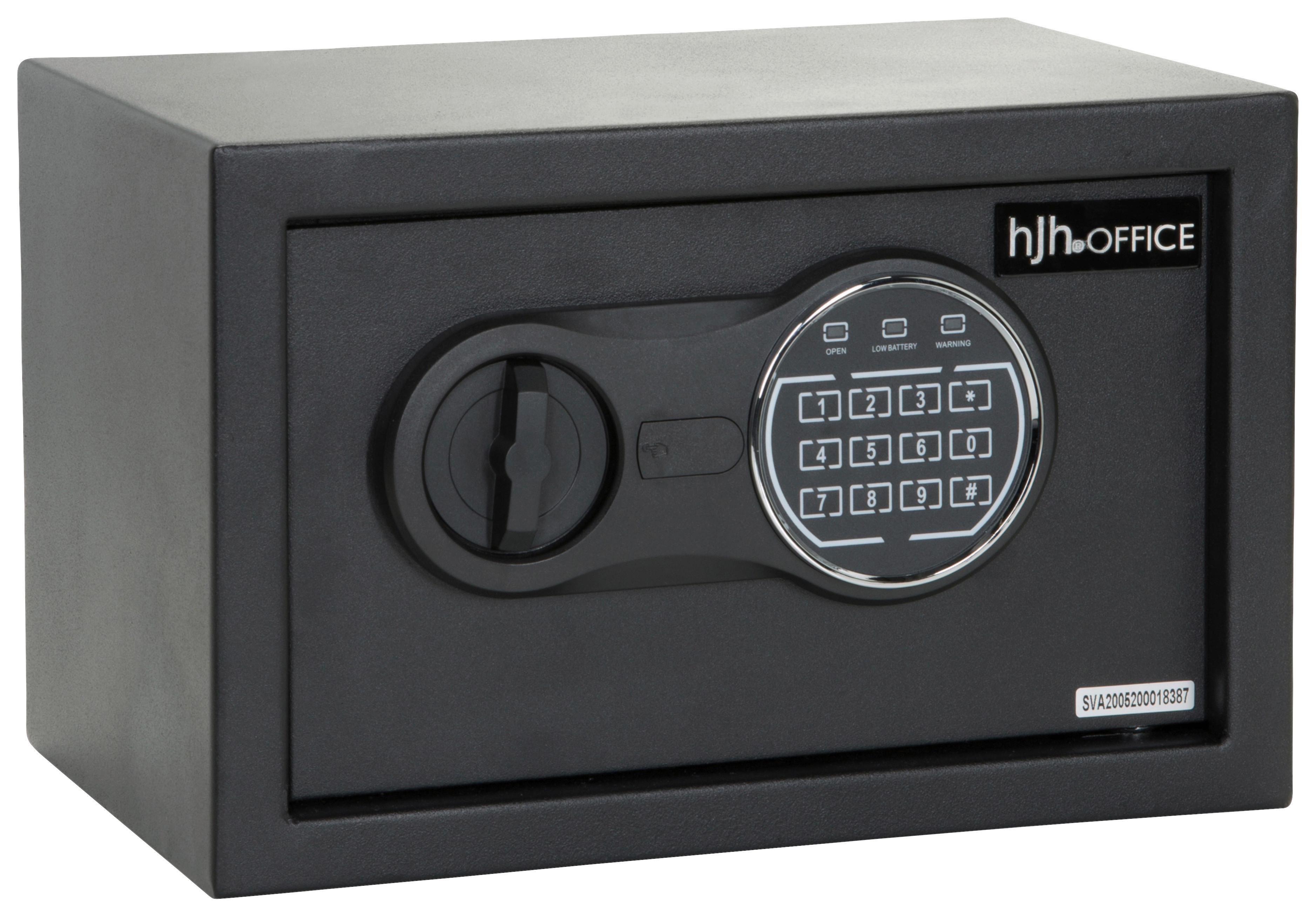 Tresor Safe Compact IIi - Schwarz, Basics, Metall (31/20/20cm) - MID.YOU