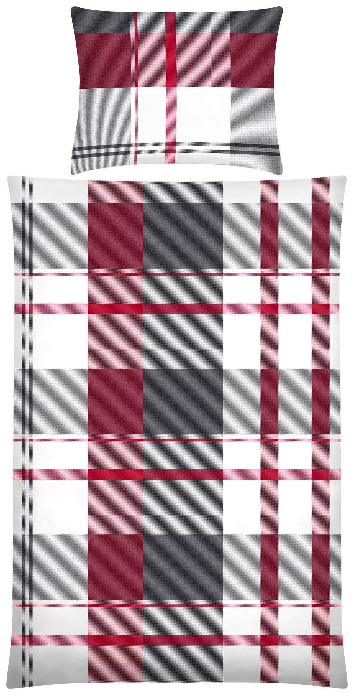 Ágyneműhuzat-garnitúra Kalinda - piros/kék, Modern - Best Price