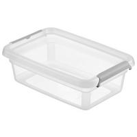 ÚLOŽNÝ BOX CHAOS - CA. 3L - priehľadné, Modern, plast (19/28/9cm) - Mömax