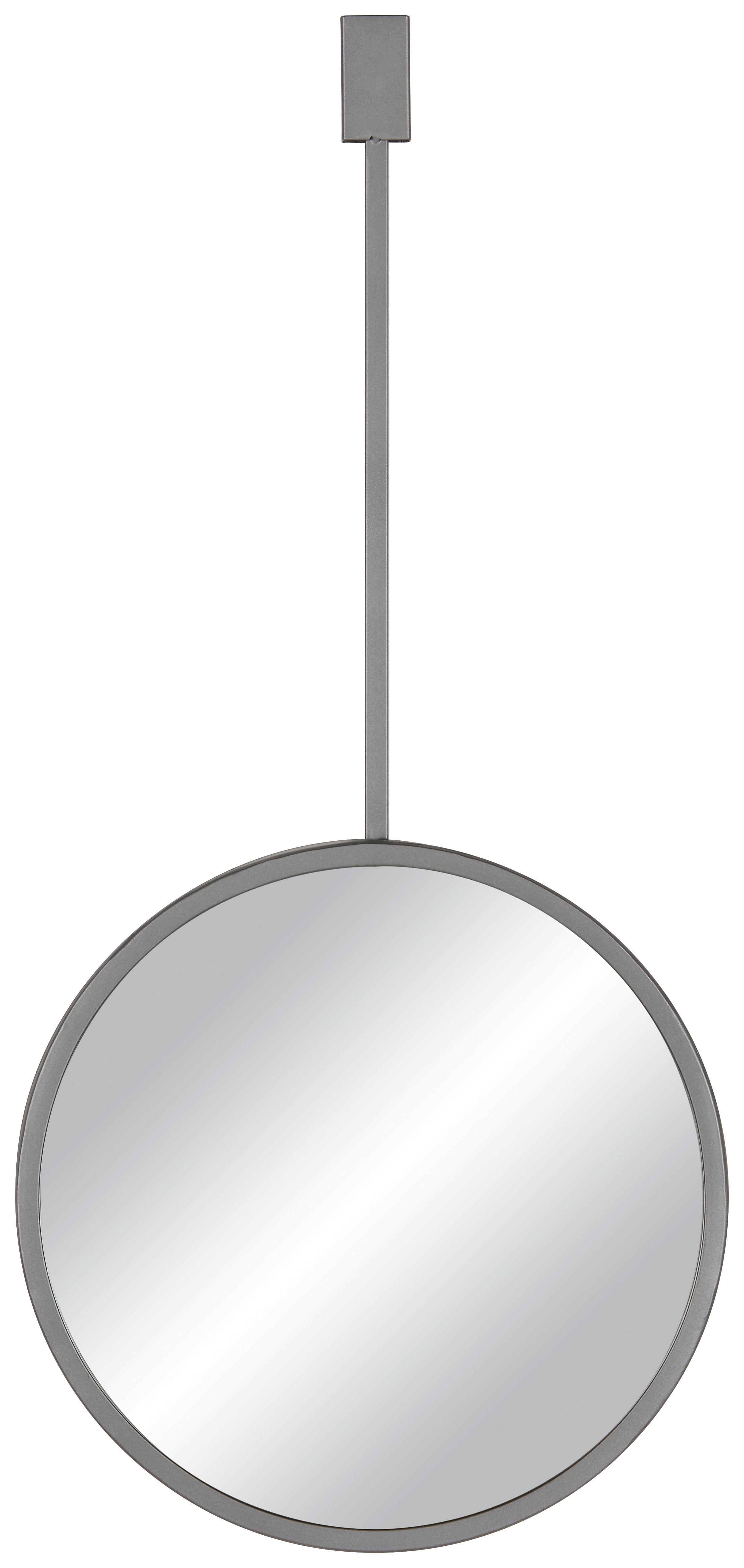 Nástenné Zrkadlo Potpourri -Trend- - sivá, Moderný, kov/sklo (30,5/66/4cm) - Modern Living